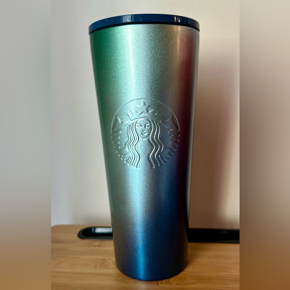 Starbucks Ombre Insulated Tumbler - Green to Blue Gradient